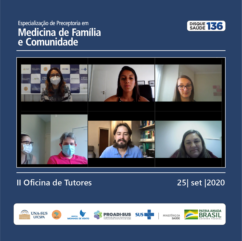 Preceptores em Medicina de Família e Comunidade relatam experiências em Oficina do Hospital Moinhos de Vento